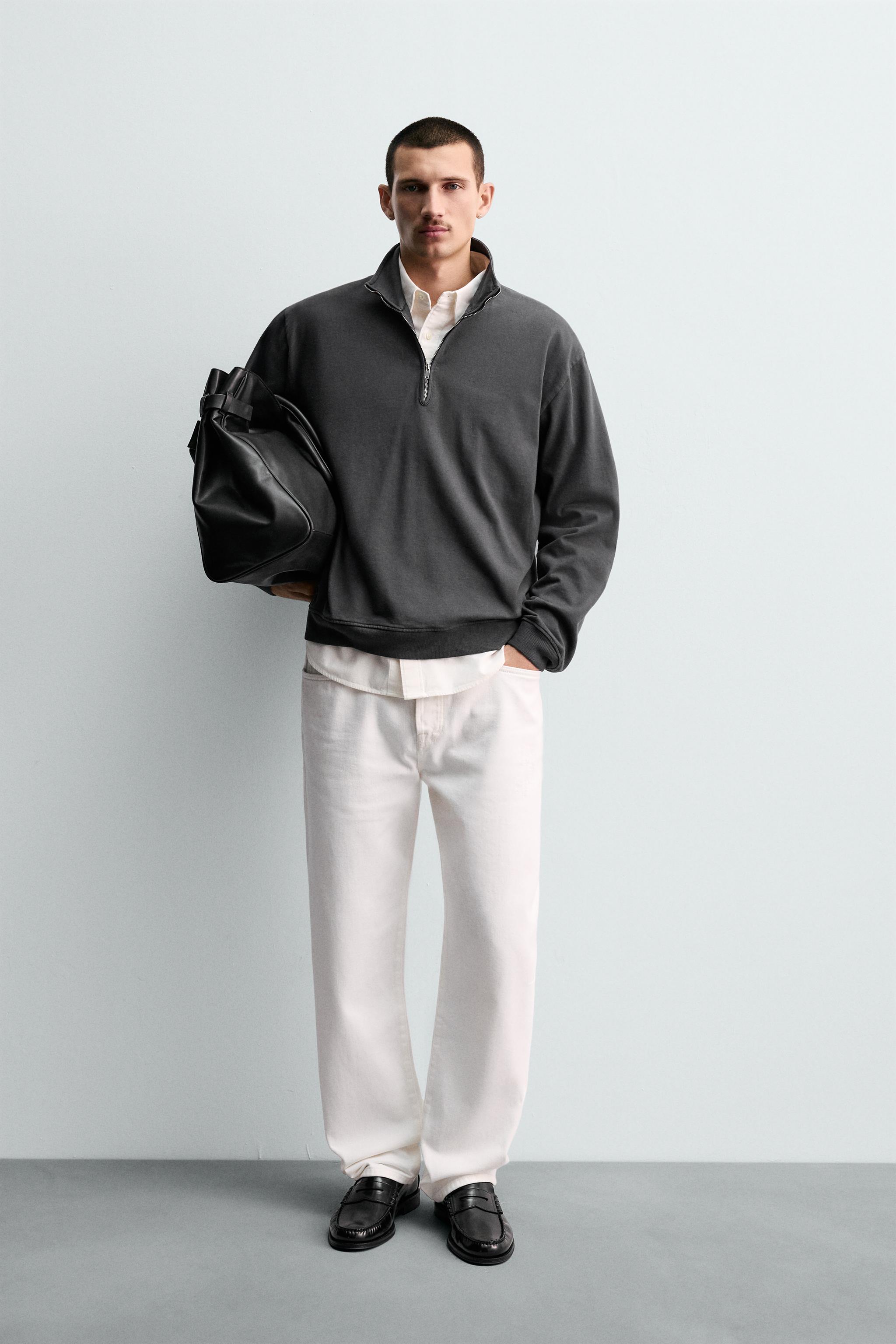 メンズグレースウェットシャツ | ZARA 日本