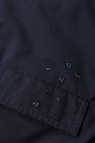 REVERSIBLE AND WATER-REPELLENT CHECK JACKET BENSIMON ® X ZARA - Navy blue by Zara - Image 8