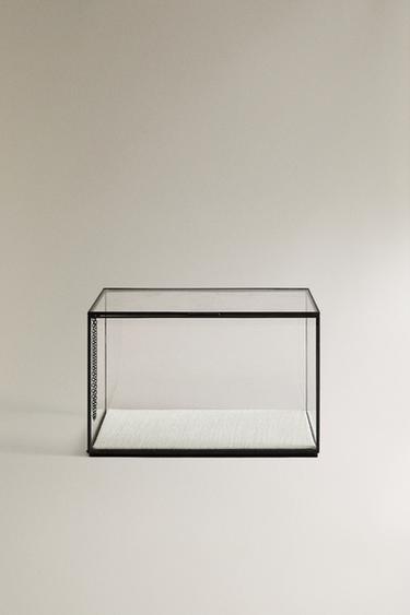 JEWELLERY BOX WITH BLACK METAL BORDER - Black by Zara