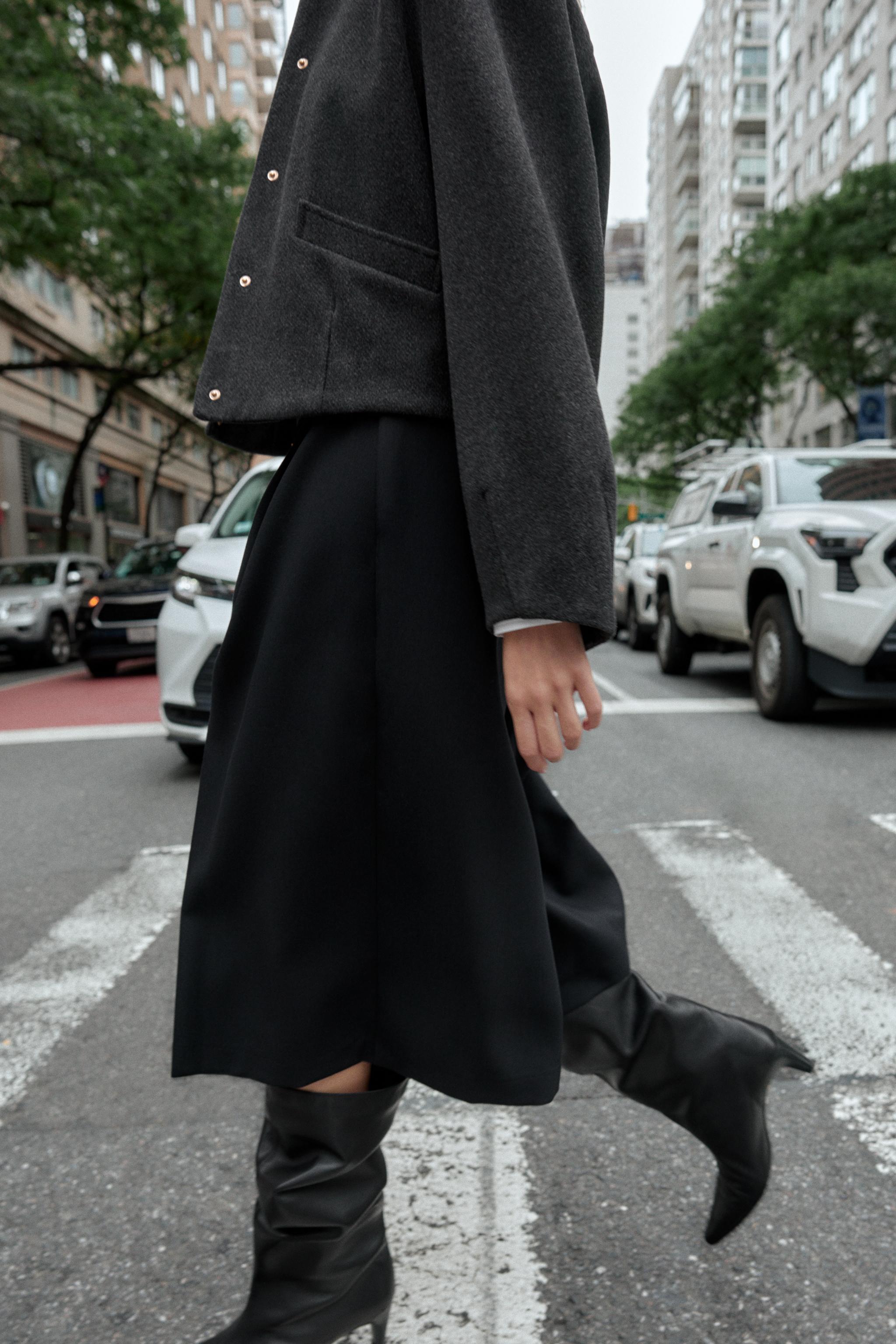 【即日発送】andmary Luca stitch tops black ANDMARY】Luca stitch tops