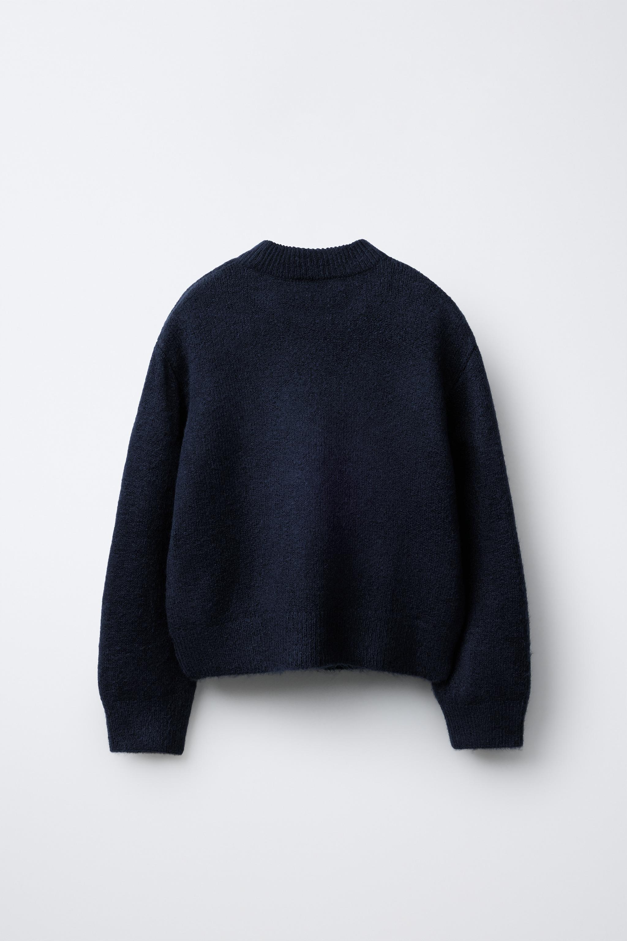 PULL EN MAILLE AVEC CHIEN