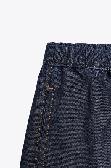 JEANS Z1975 JOGGER WIDE LEG - Blue by Zara - Image 7
