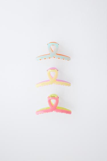 PACK TRES PINZAS NUDO - Multicolor de Zara - Imagen 0