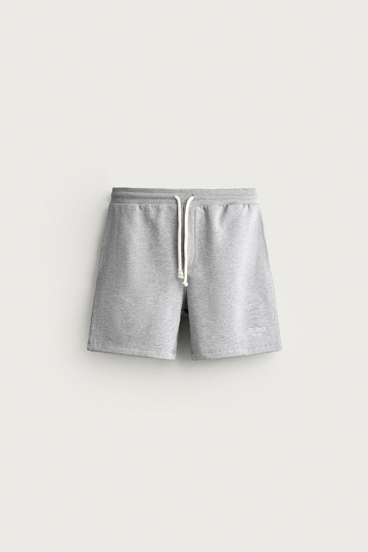 Bermuda bordado 0fr paris x zara