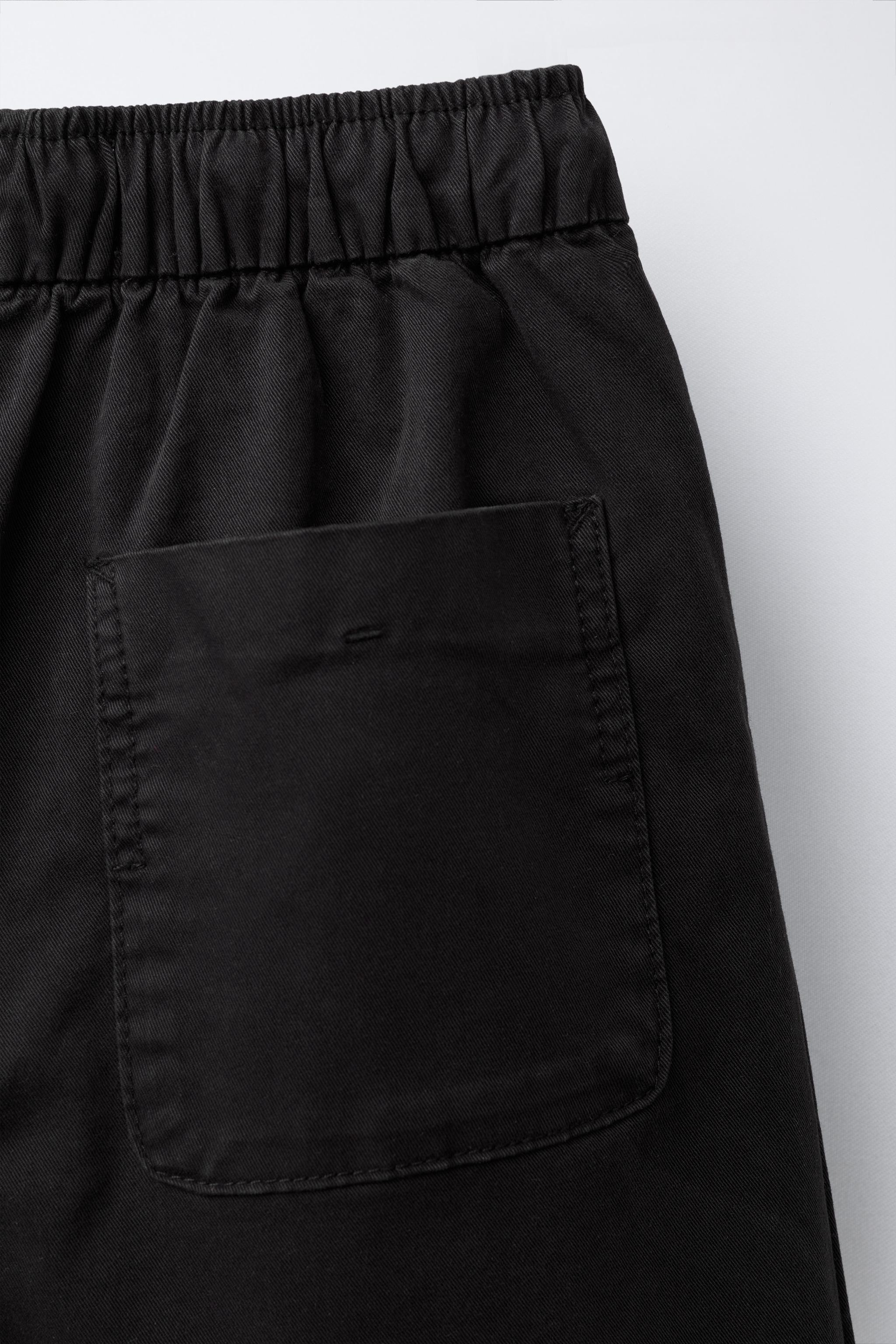 SEAM DETAIL BALLOON PANTS