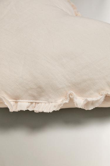 KIDS' HEART CUSHION - Pastel pink by Zara - Image 3
