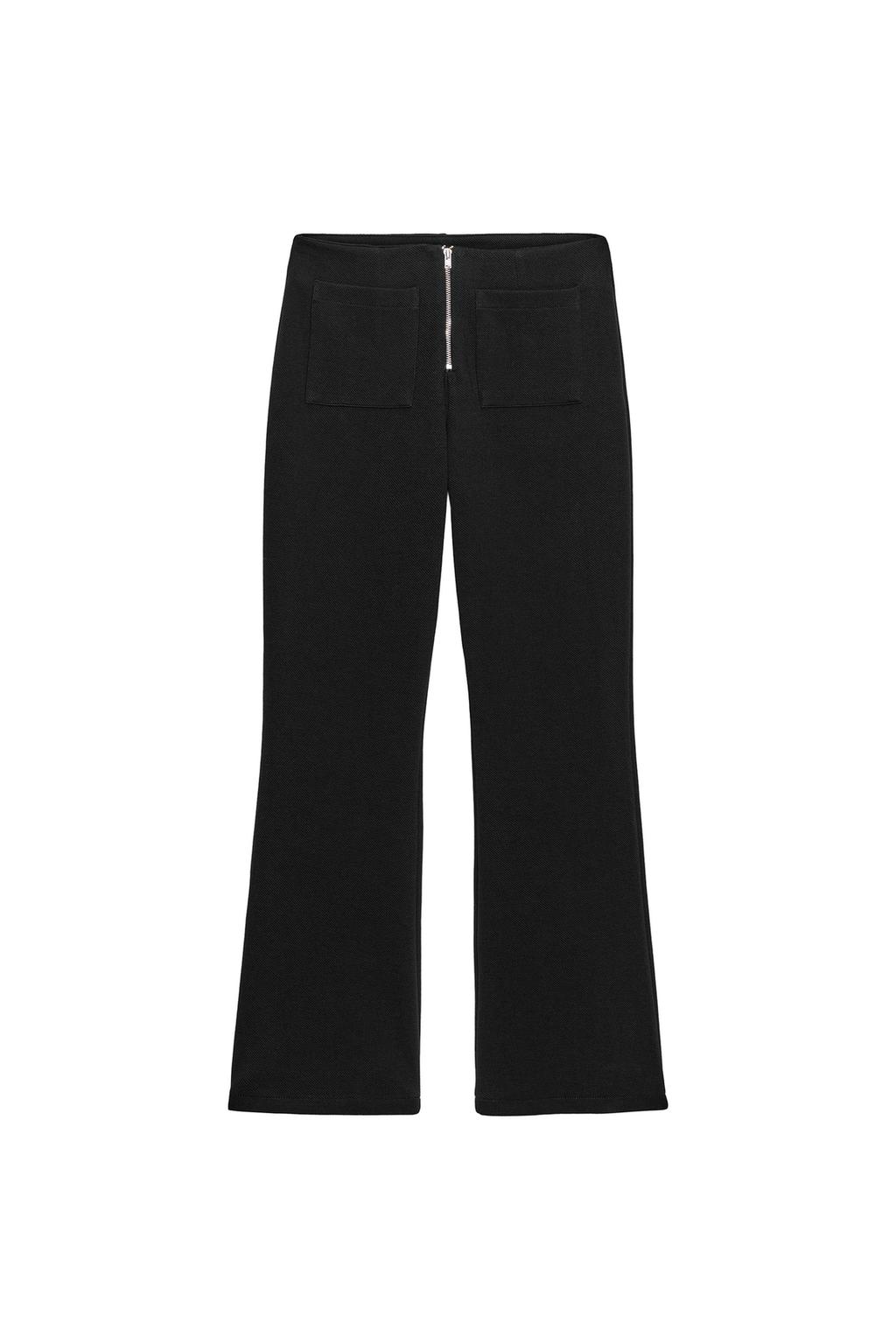 FLARE ZIP PANTS - image 3