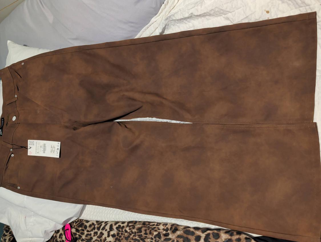 FAUX SUEDE PANTS - Image 2