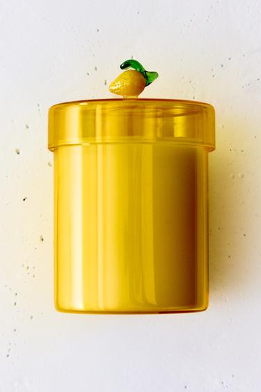 (220 G) GINGER LEMON GEURKAARS - Pastelgeel van Zara