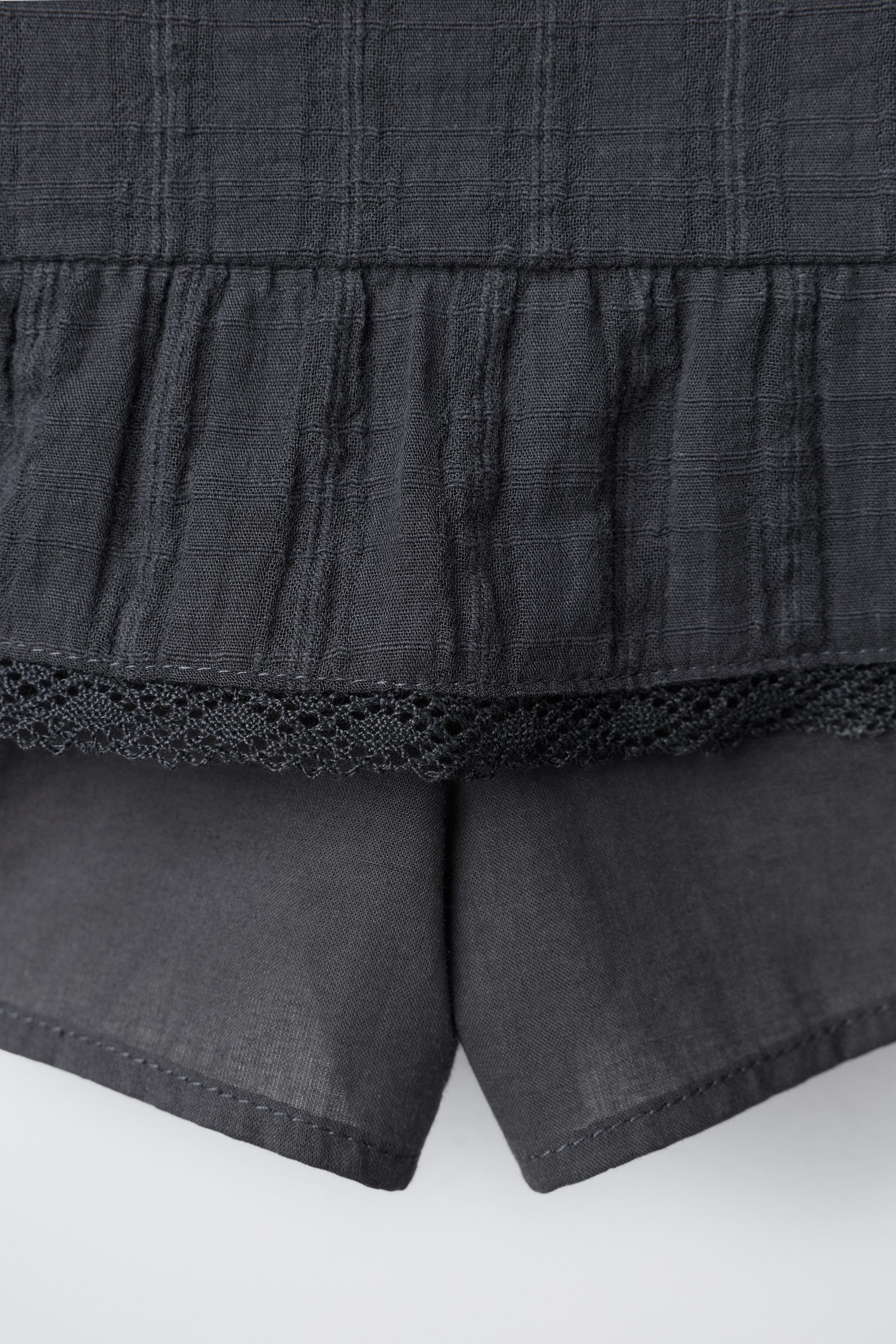JUPE-SHORT DENTELLE