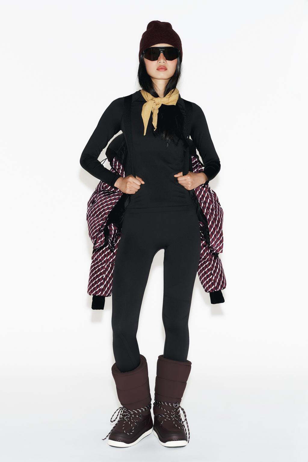 SEAMLESS THERMAL LEGGINGS THERMOLITE CORE SKI COLLECTION