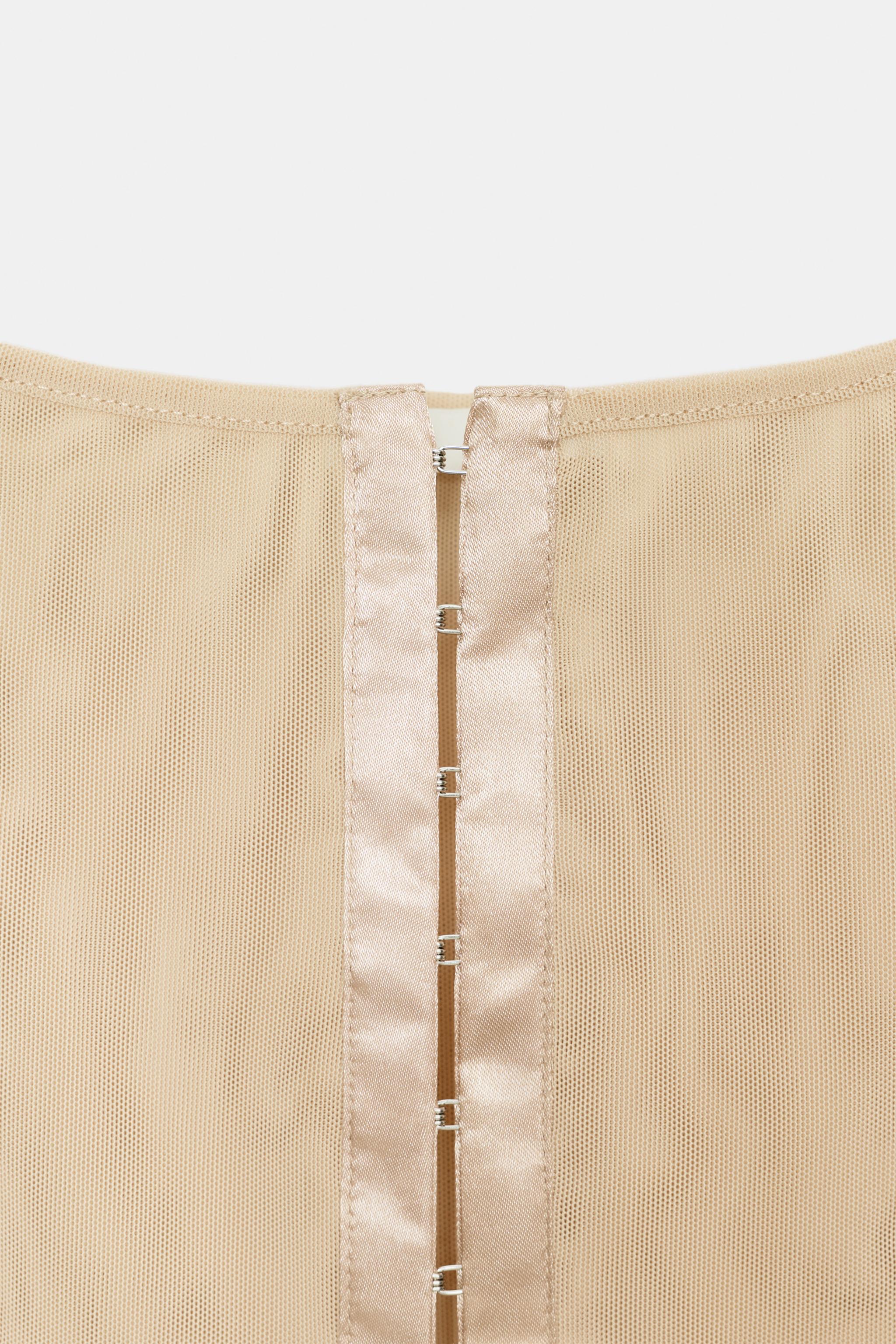 TULLE CORSET TOP