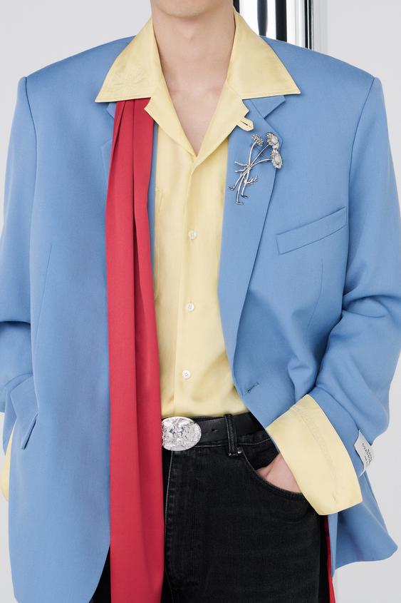 KONTRAST RELAXED FIT TAKIM BLAZER