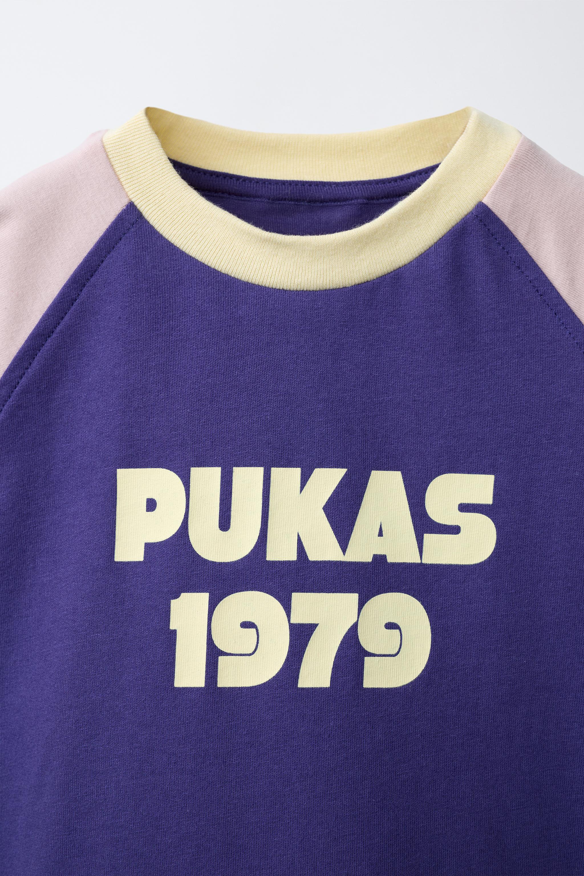 T-SHIRT MANCHES RAGLAN PUKAS SURF