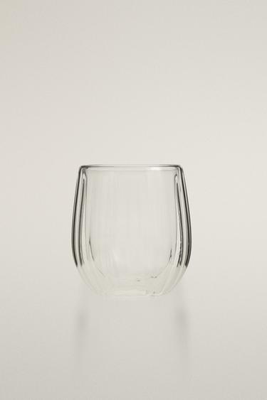 VERRE BOROSILICATE DOUBLE LIGNES - Transparent de Zara - Image 0