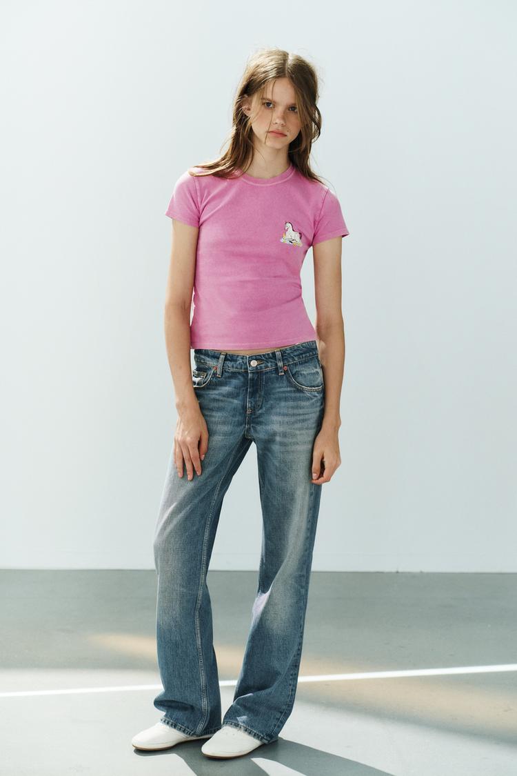 FIORENZA ART WASHED EFFECT T-SHIRT