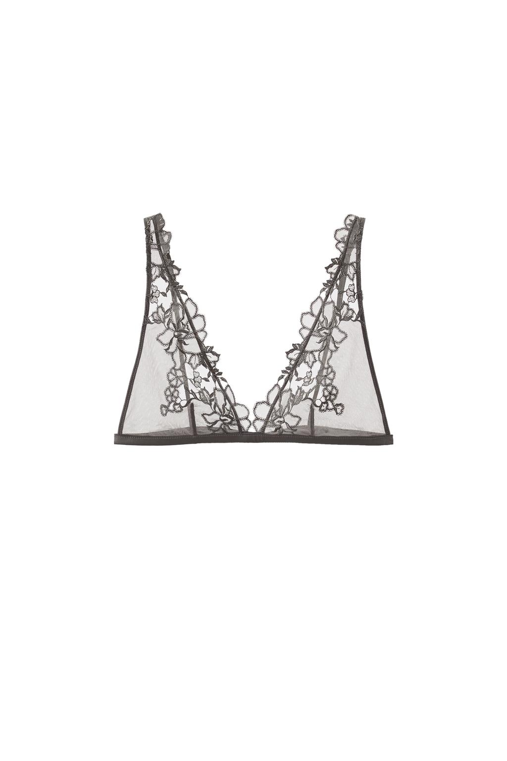EMBROIDERED TRIANGLE BRA - image 3