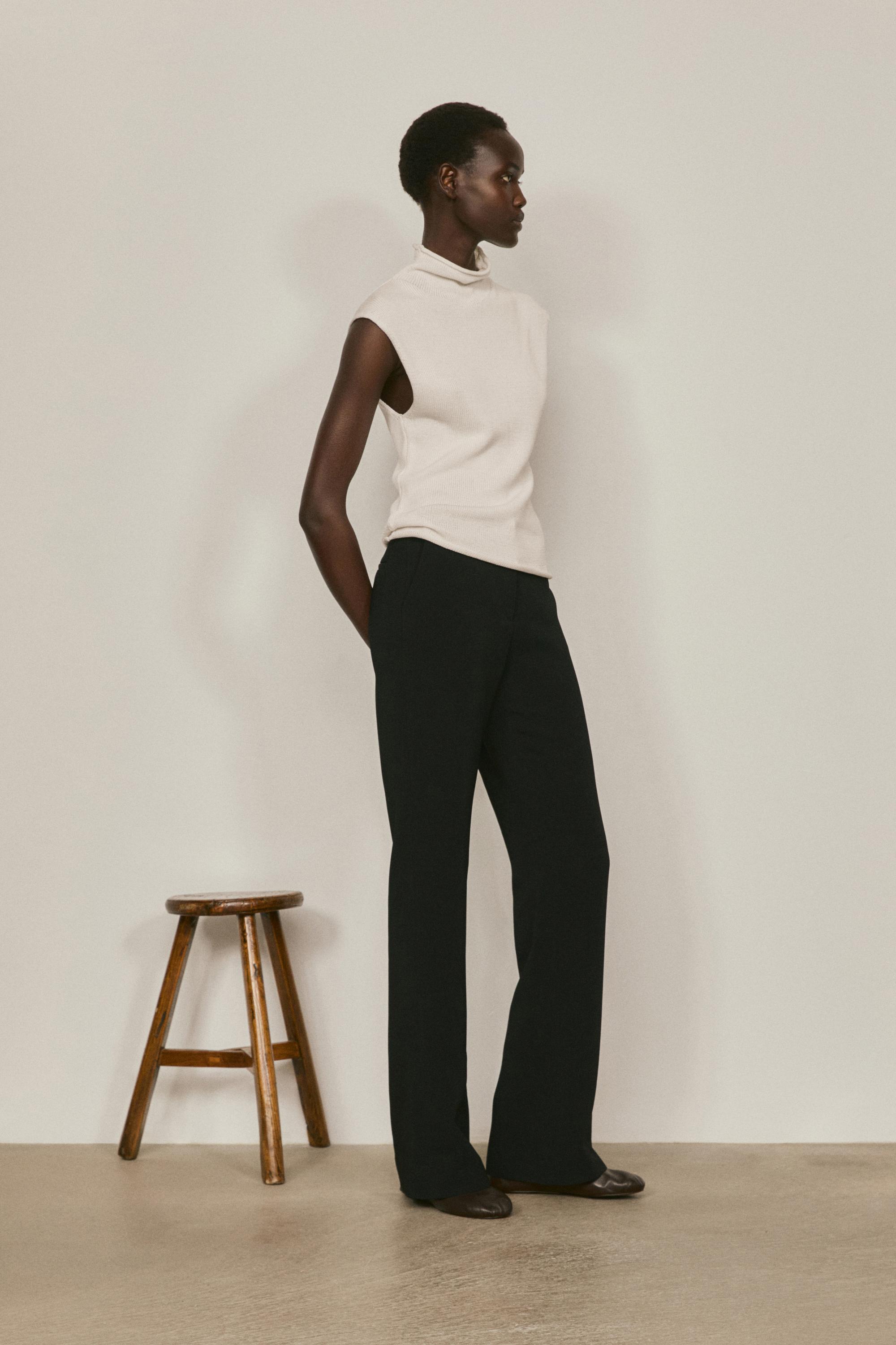 Pantalon flare satiné - LIMITED EDITION