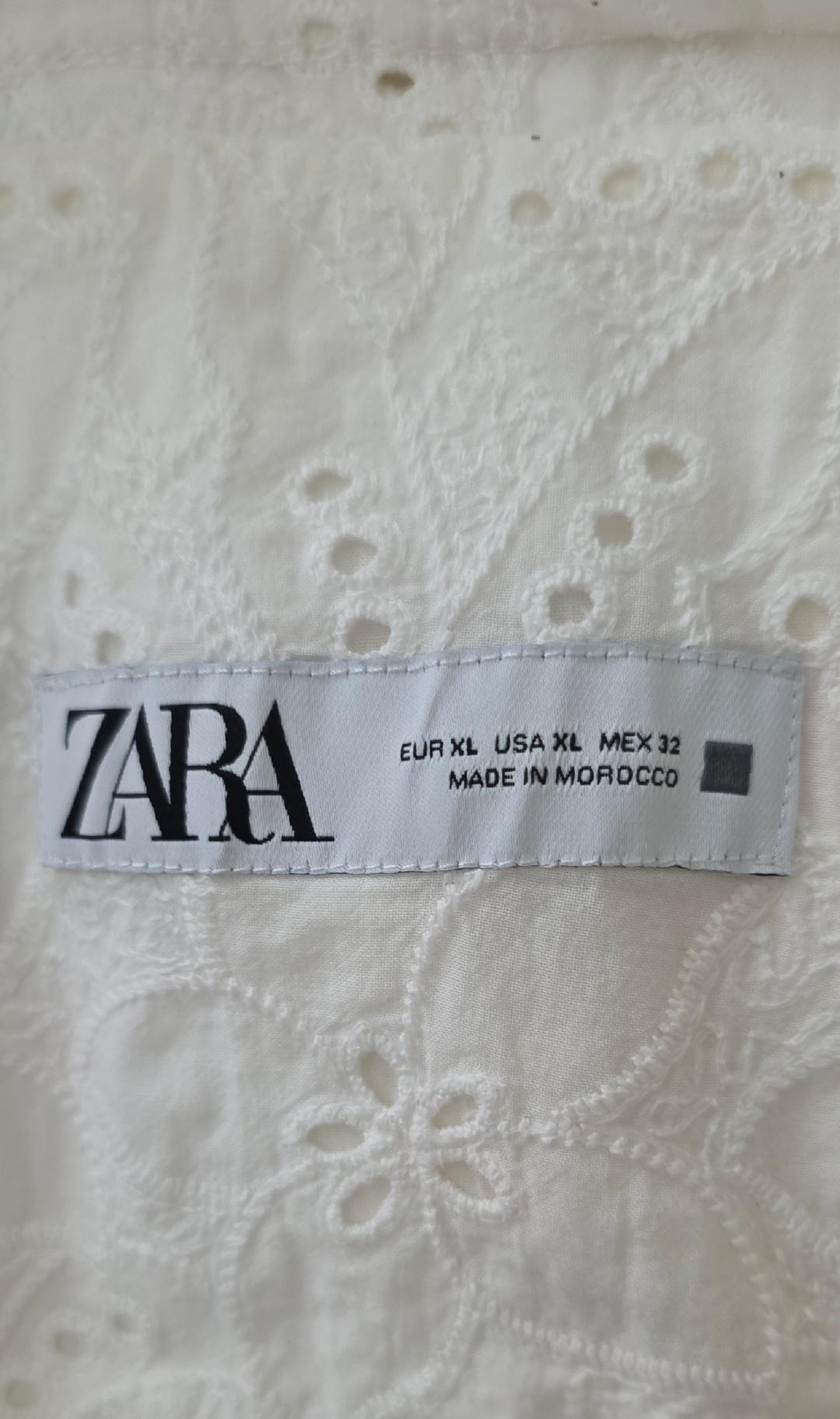EMBROIDERED EYELET BLAZER - Image 4
