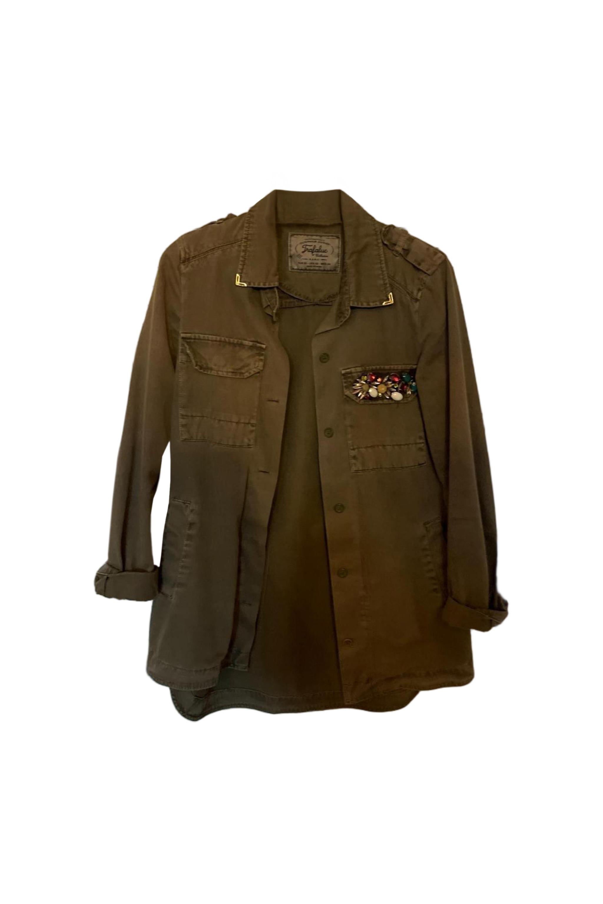 MILITARY JACKET SECOND HAND | Zara Preowned