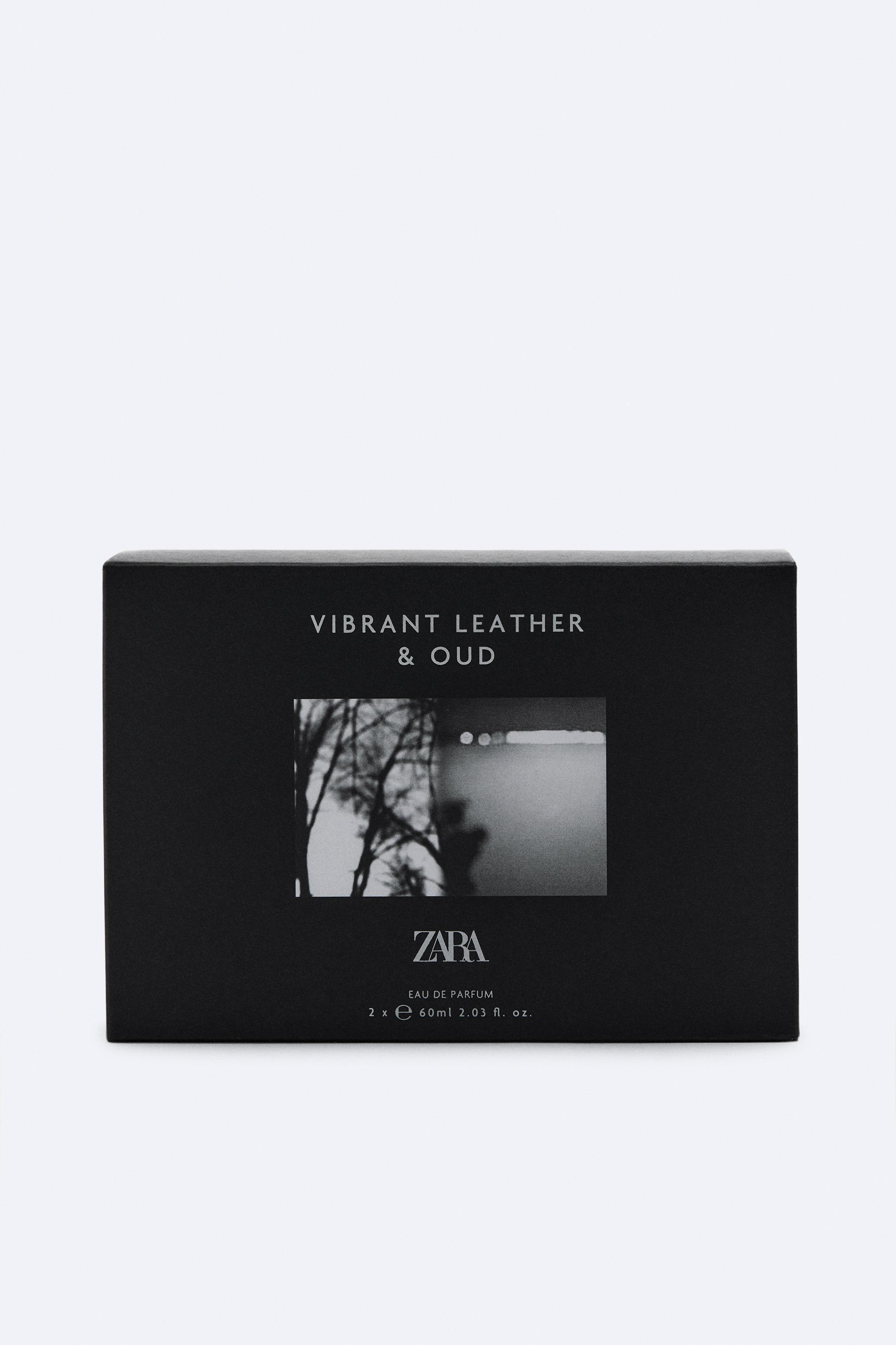 Zara Vibrant Leather Oud Brand New Mens Perfume Long Lasting