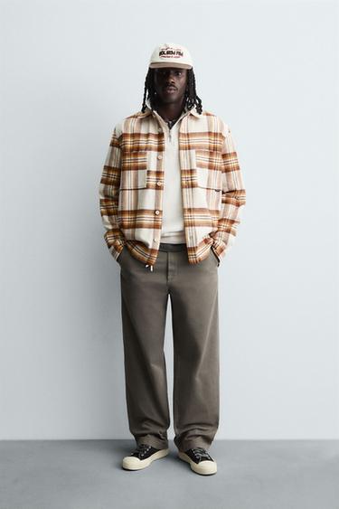 CAMISA  CUADROS FRANELA - 089 de Zara - Imagen 0