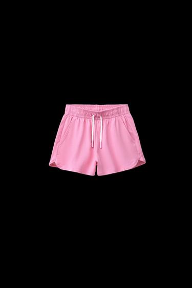 PLAIN BERMUDA SHORTS - Pink by Zara - Image 0