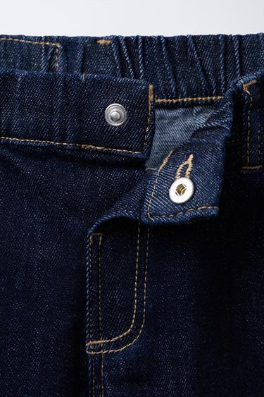 COMFORT BAGGY DENIM TROUSERS - Blue by Zara - Image 2