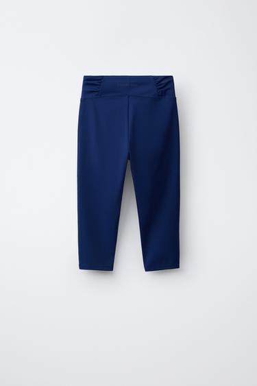 CAPRI TROUSERS - Navy blue by Zara - Image 1