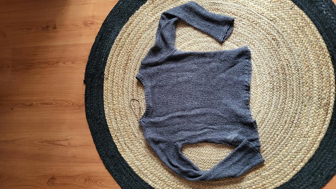 WOOL BLEND OPEN-KNIT SWEATER - Image 2