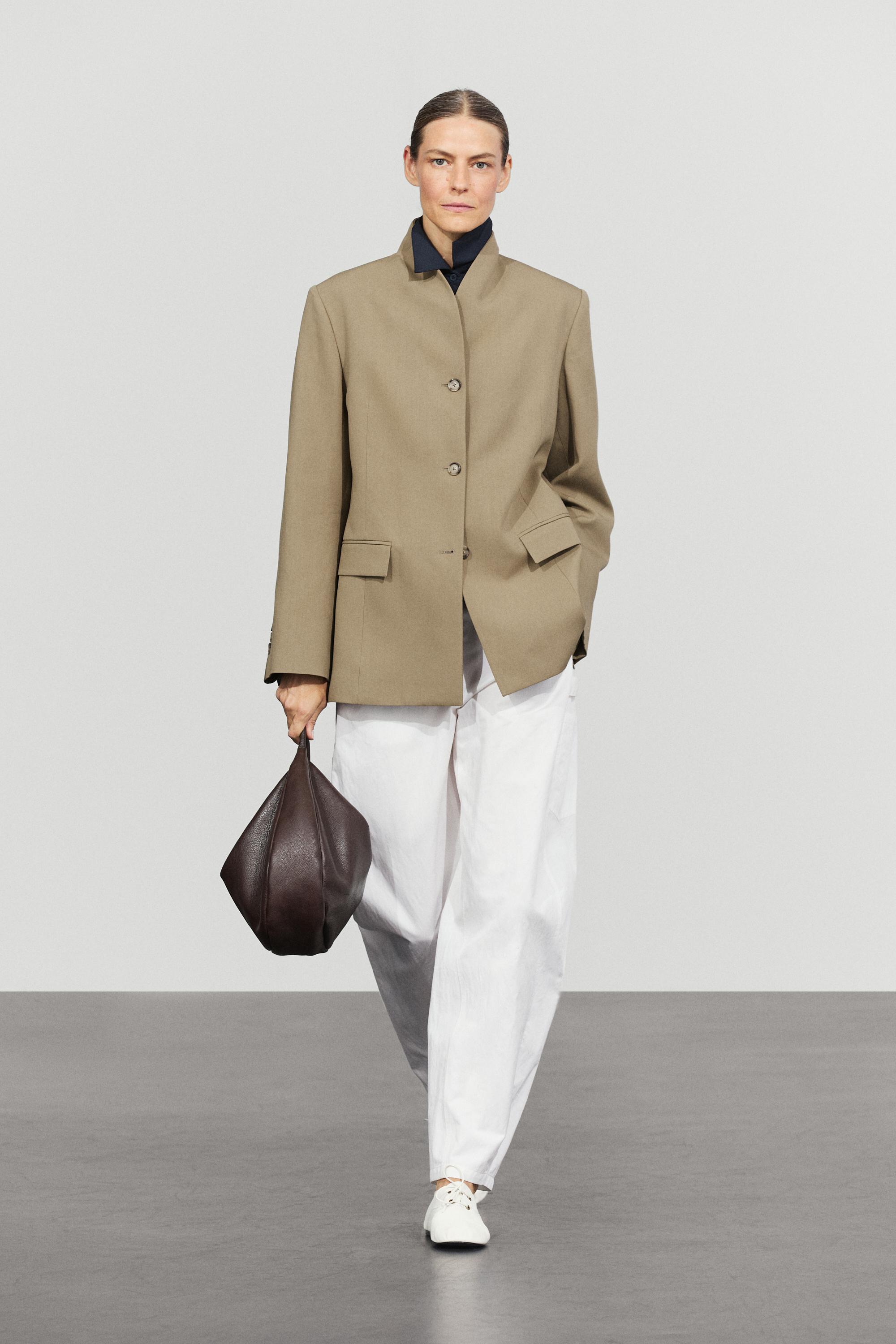 Veste col montant