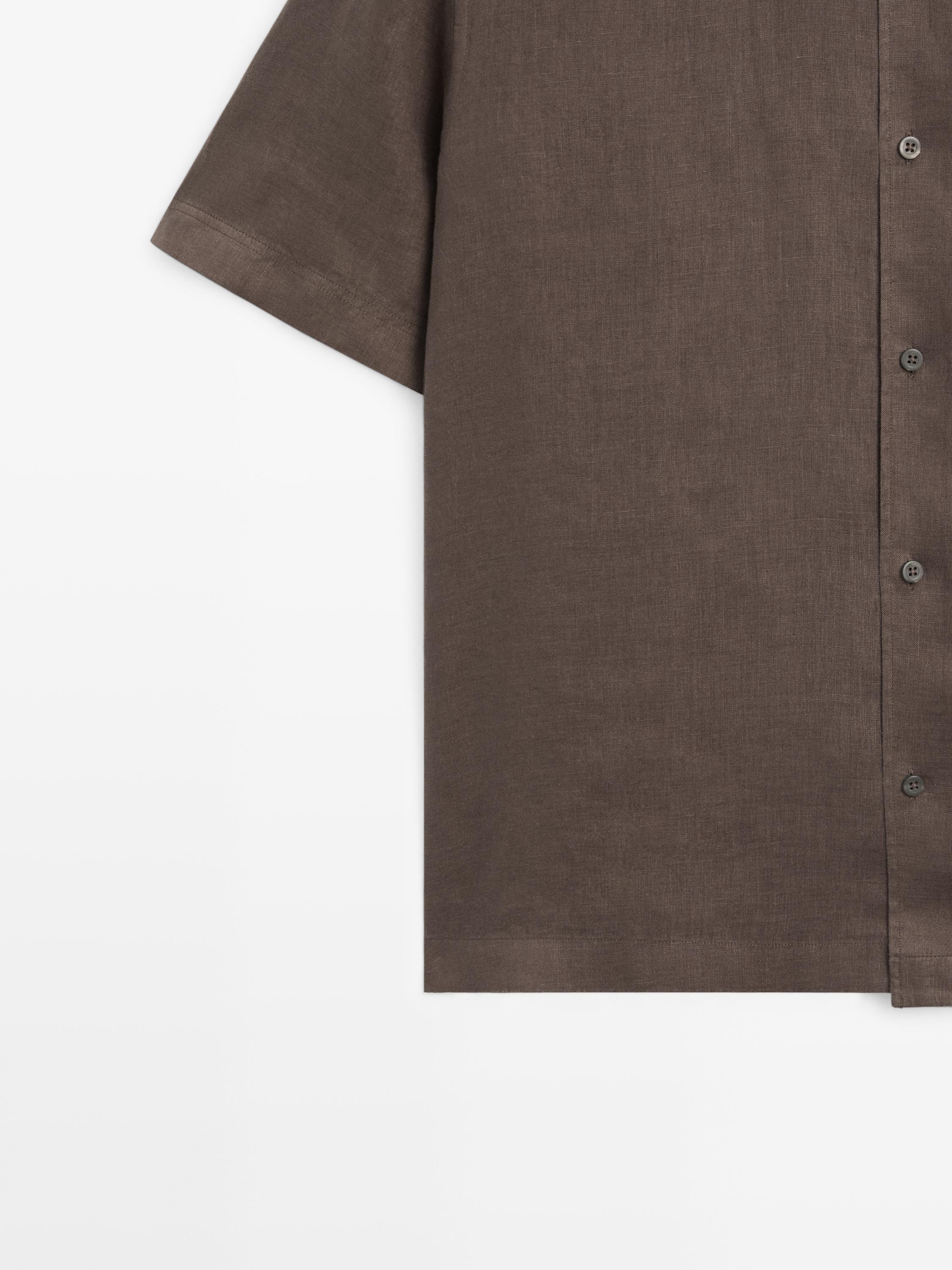 Chemise regular fit à manches courtes