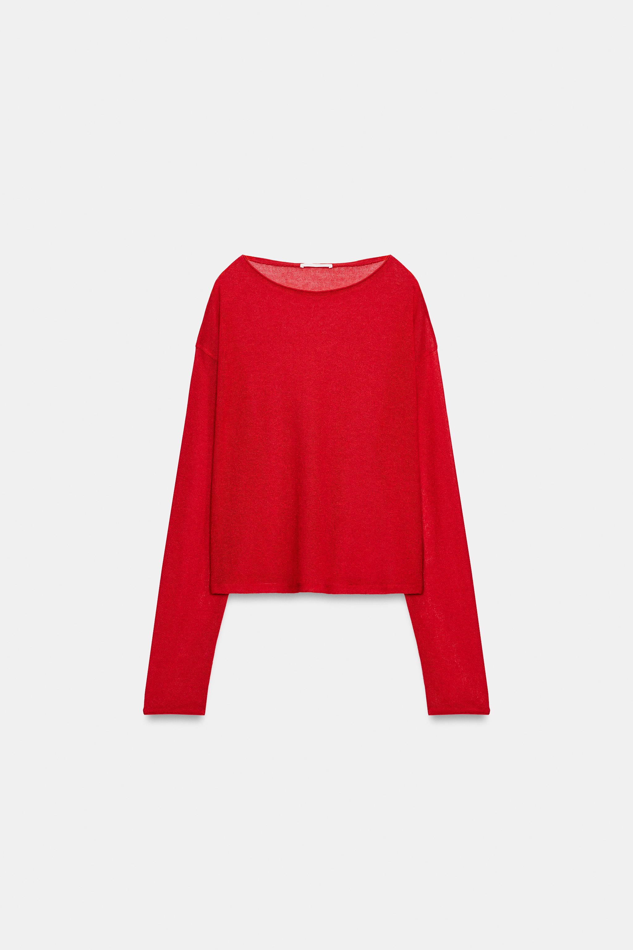 zara 新品タグ付き　オープンニットセーター 2026年最新】オープンニットセーター zaraの人気アイテム - メルカリ