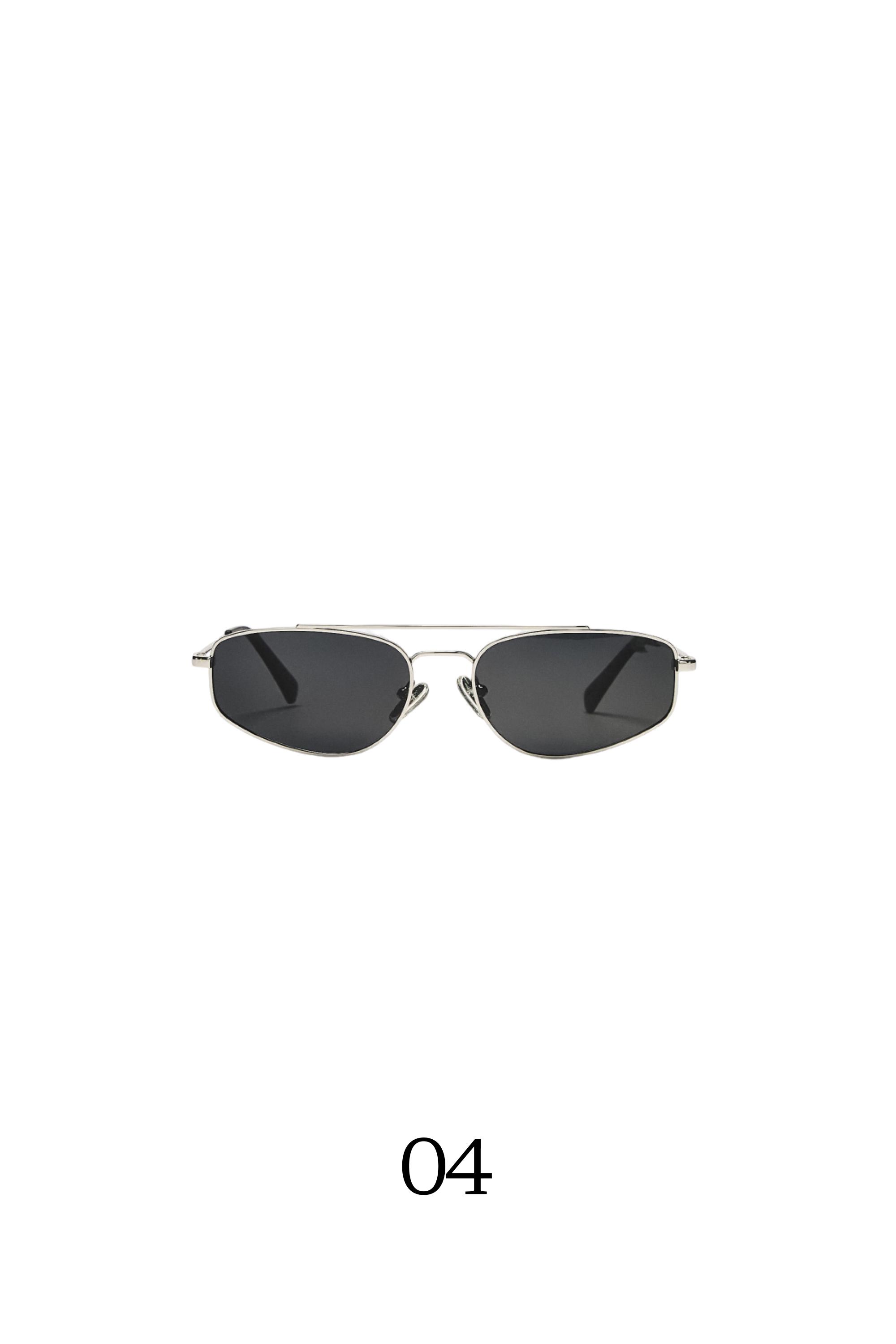 Metal sunglasses — Silver