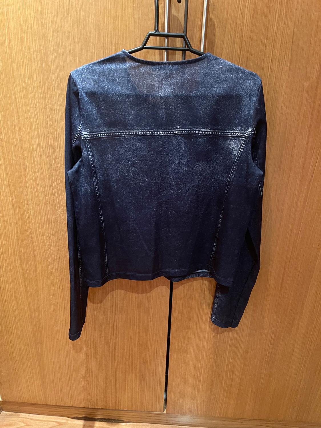 DENIM-EFFECT T-SHIRT - Image 2