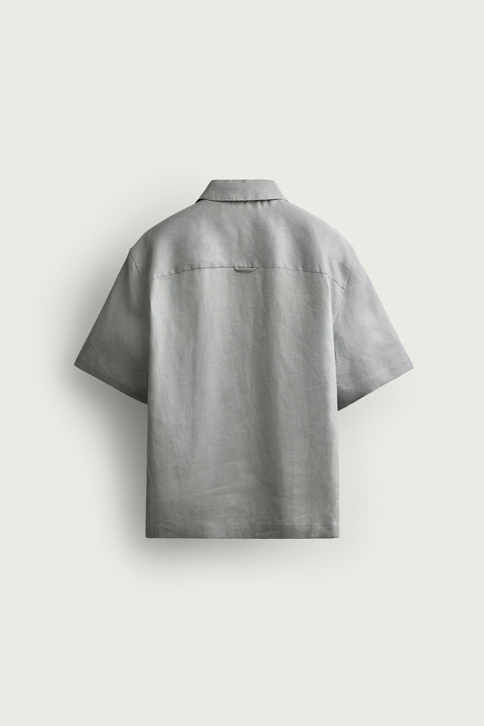 100% LINEN RELAXED FIT SHIRT