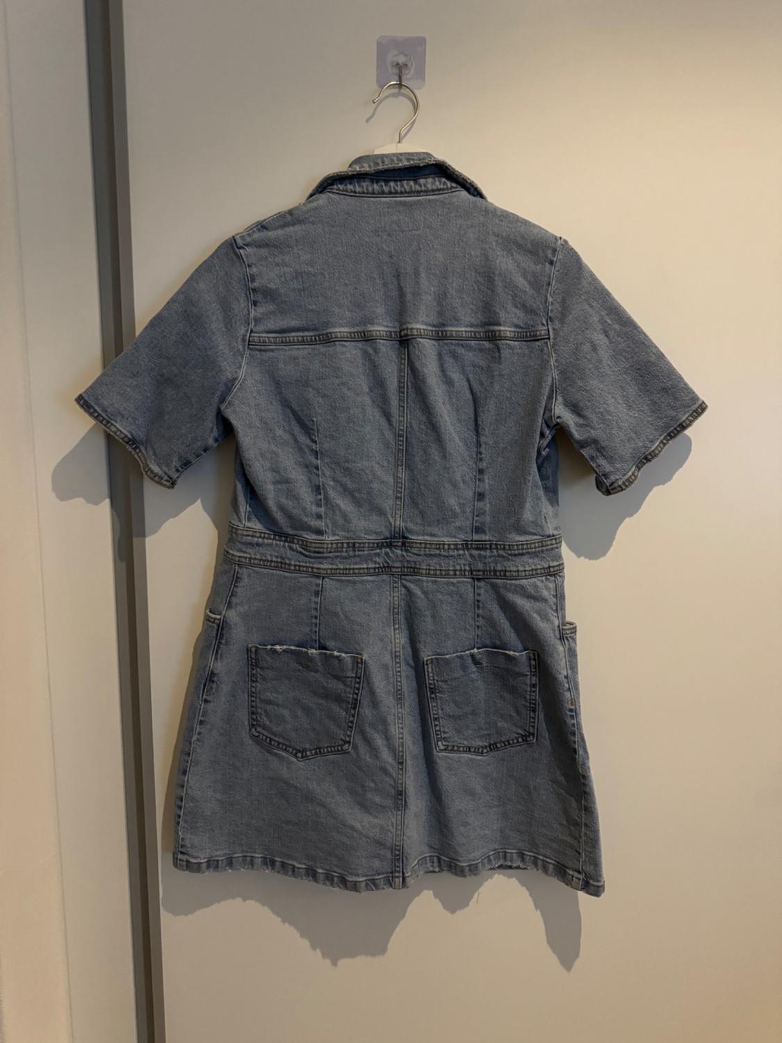 Z1975 DENIM MINI DRESS - Image 2