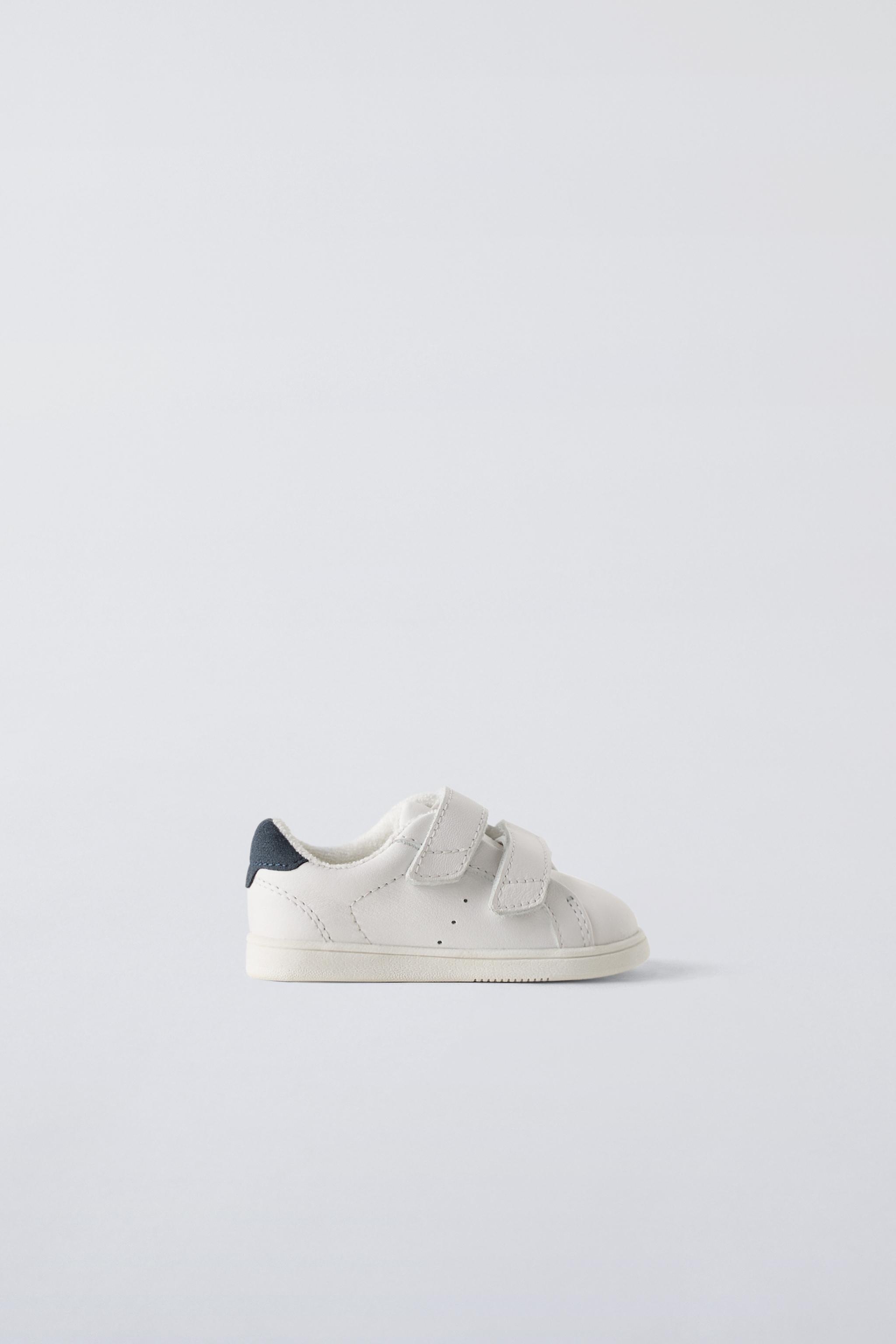 LEATHER PLIMSOLLS White ZARA India - Main Image