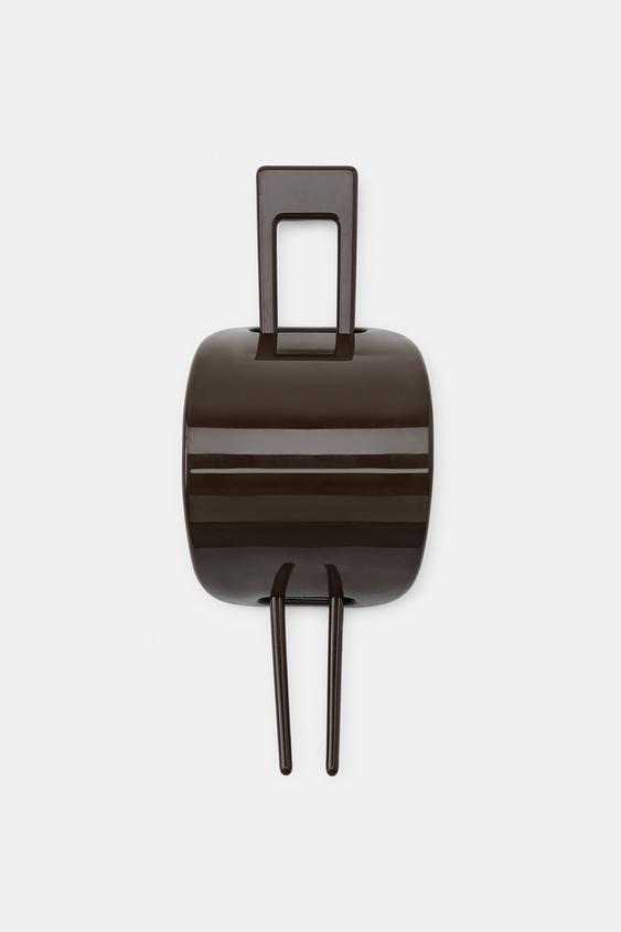 ACETATE HAIR CLIP - Brown by Zara - Image 5