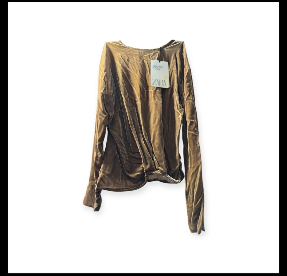 ZARA VELVET TOP LIMITED EDITION - Image 3