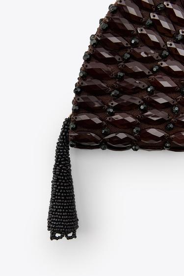 SAC ÉVENTAIL FANTAISIE - Marron de Zara - Image 4