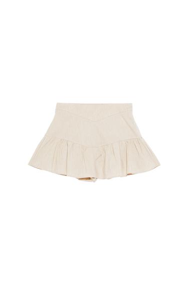 RUFFLED SKORT