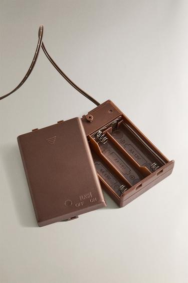 MEDIUM BRANCH WITH LEAVES AND LIGHTS - Brown by Zara - Image 4