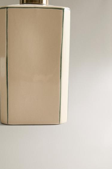 DISTRIBUTEUR SAVON OCTOGONAL - Vert / Écru de Zara - Image 2