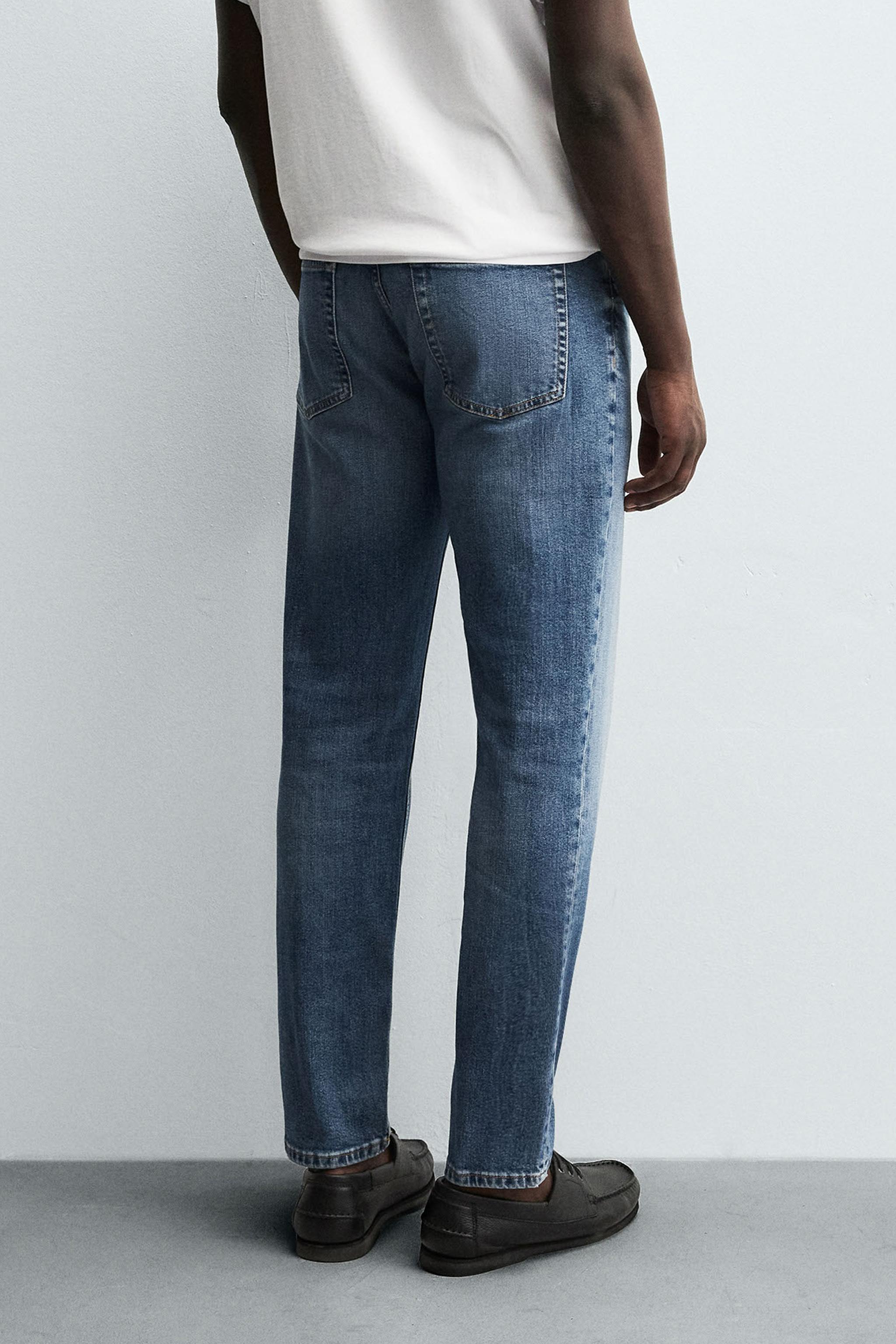 ベーシックスリムフィットデニムパンツ - グレー | ZARA Japan / 日本