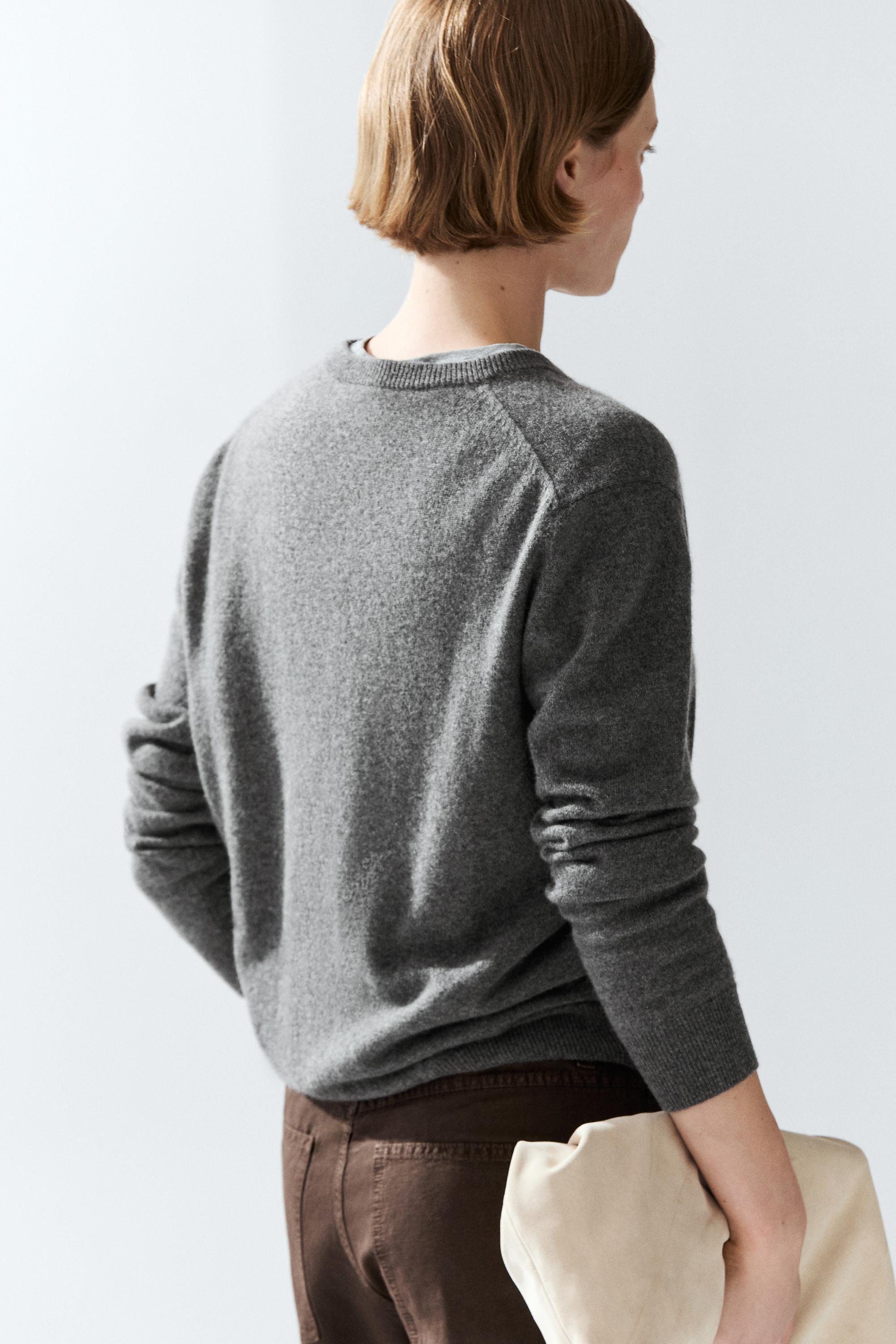 Pull manches longues 100 % cachemire