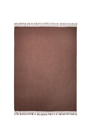 CHENILLE BLANKET - Pink by Zara