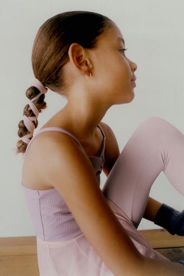 SEAMLESS BALLET LEGGINGS - Pink by Zara