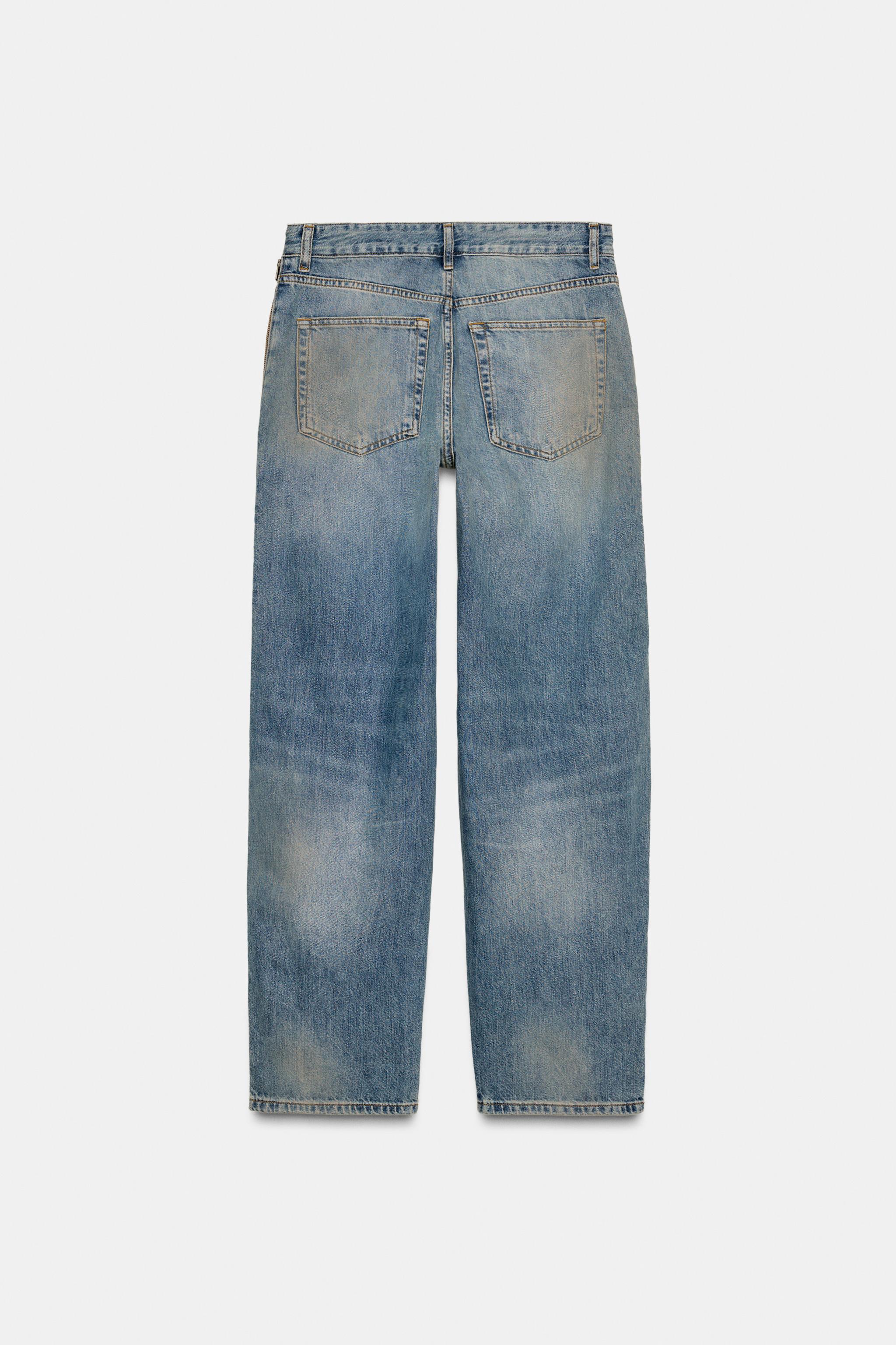 ZW COLLECTION MID-RISE ZIPPER LIMITED EDITION JEANS