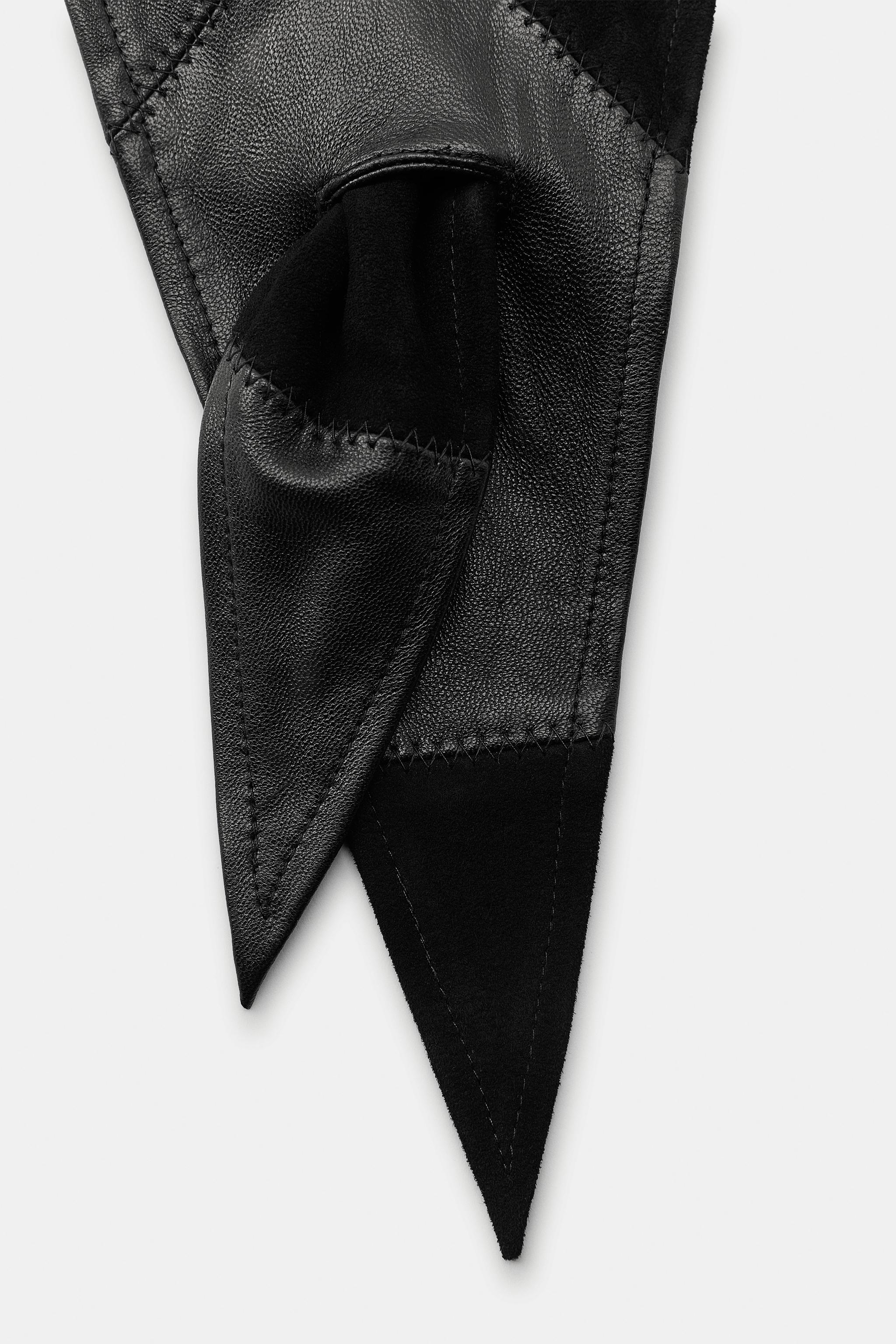 100% SUEDE LEATHER BANDANA